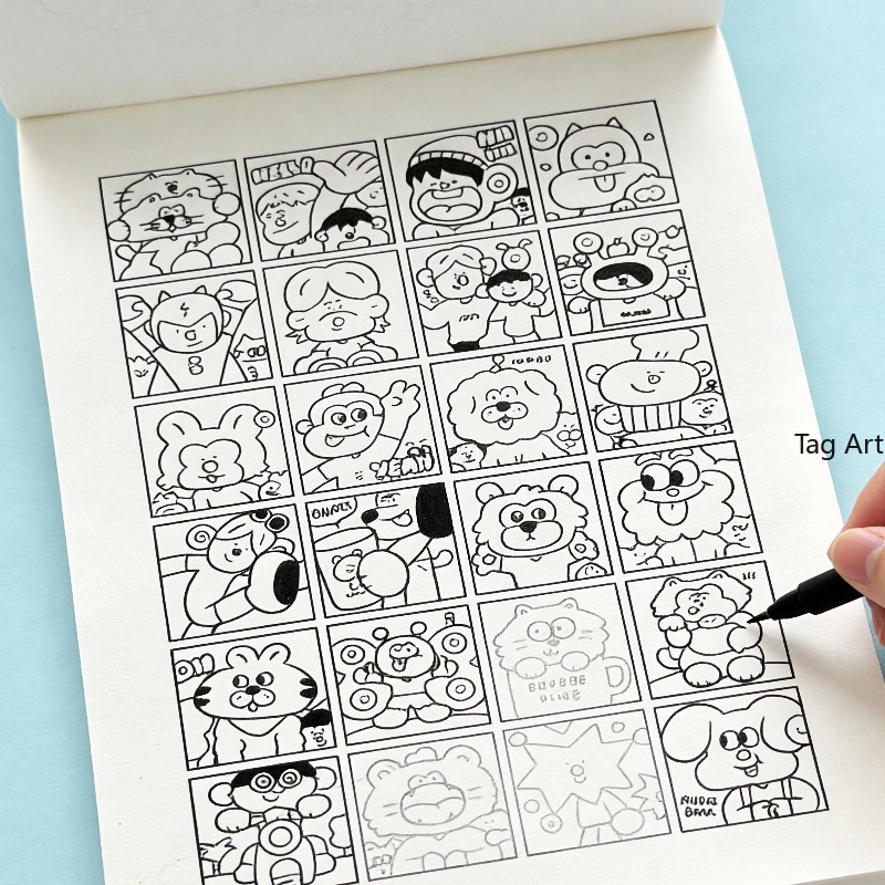 Food And Snacks Coloring Book Bold And Easy - หนังสือภาพบรรเทาความวิตกกังวล, สมุดภาพวาดลายเส้น, ไดโนเสาร์/สัตว์ประหลาด/อาหารและธีมอื่นๆ, สมุดระบายสีสร้างสรรค์