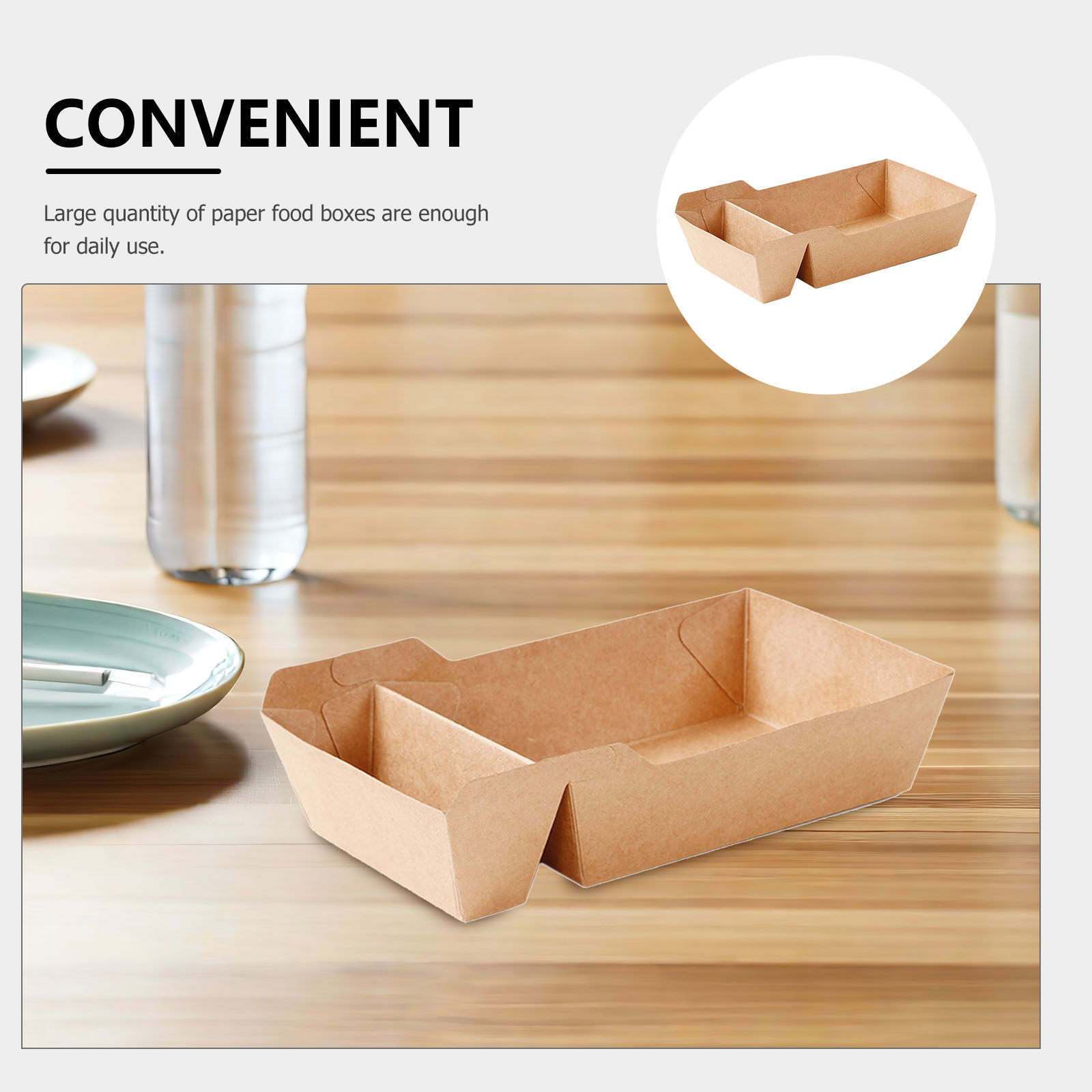 กล่องใส่ขนมกระดาษ 50 ชิ้น กล่อ - Food Snacks For Picnic บทวิจารณ์และราคา