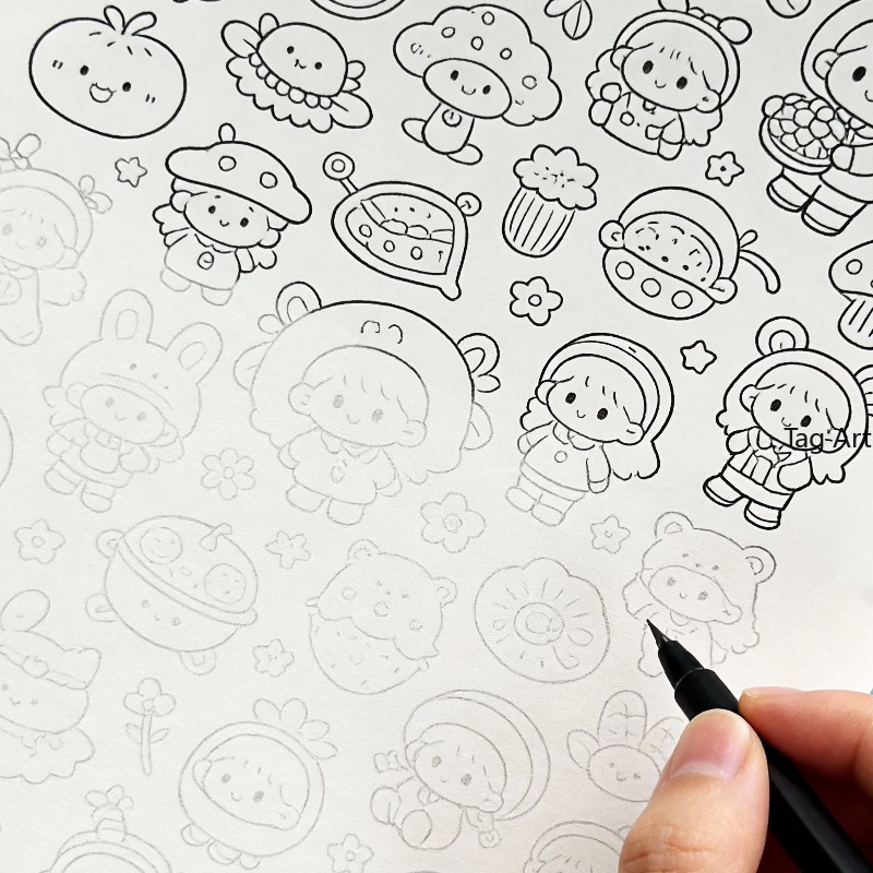 หนังสือภาพบรรเทาความวิตกกังวล, - Food And Snacks Coloring Book Bold And Easy บทวิจารณ์และราคา