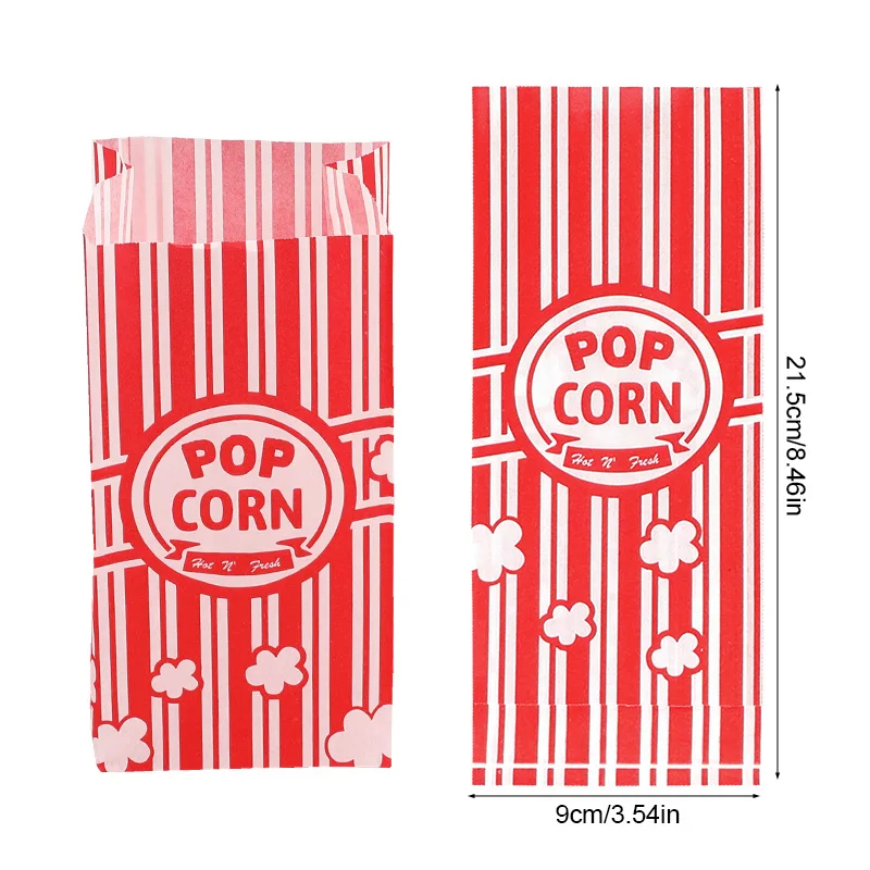 ถุงบรรจุป๊อปคอร์น 50 ชิ้น ถังใ - Food Snacks Party บทวิจารณ์และราคา