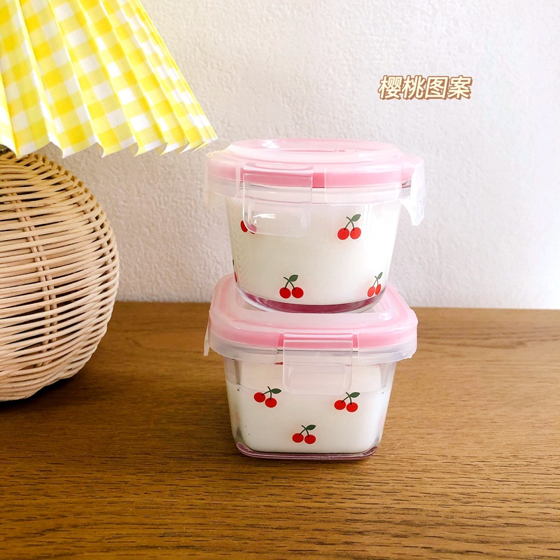กล่องเล็กปิดผนึกลายเชอร์รี่เกา - Korean Food Snacks บทวิจารณ์และราคา