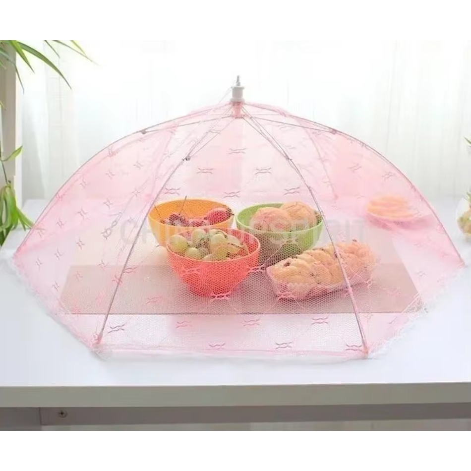 ผ้าคลุมอาหารตาข่ายแบบพับได้ทรง - Food Snacks For Picnic บทวิจารณ์และราคา