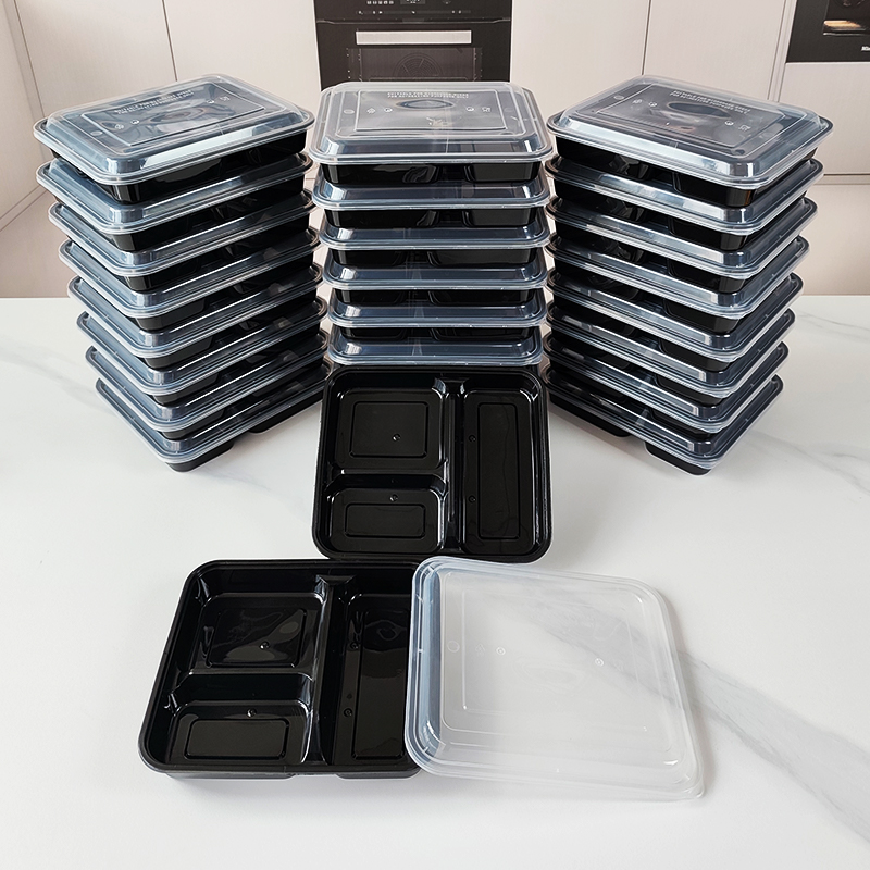 กล่องเตรียมอาหาร 3 ช่อง ขนาด 3 - Food Snacks For Picnic บทวิจารณ์และราคา