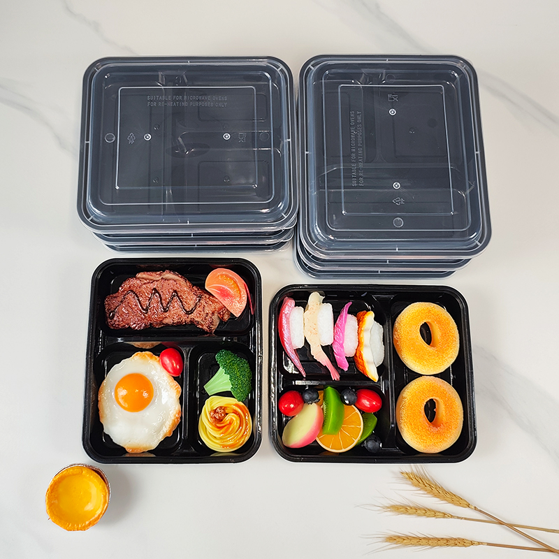 กล่องเตรียมอาหาร 3 ช่อง ขนาด 3 - Food Snacks For Picnic บทวิจารณ์และราคา