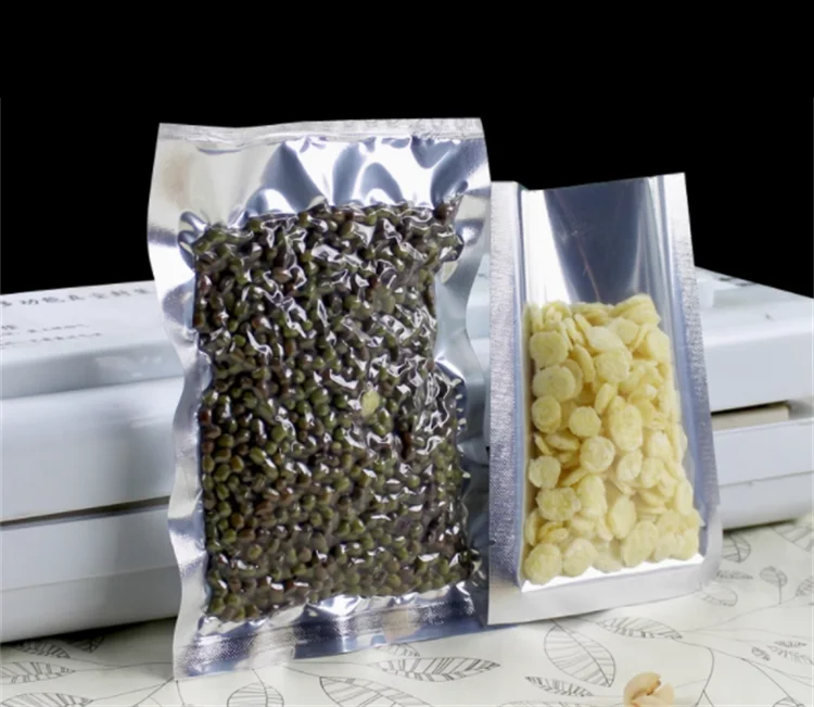 ถุงแบบแบนสีเงินเงา 100 แพ็ค -  - Food Snacks Party บทวิจารณ์และราคา